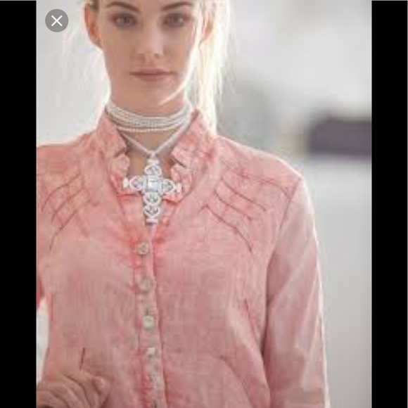 NWT,Elisa Cavaletti,blouse,Tormalina,faded finish - Picture 3 of 17